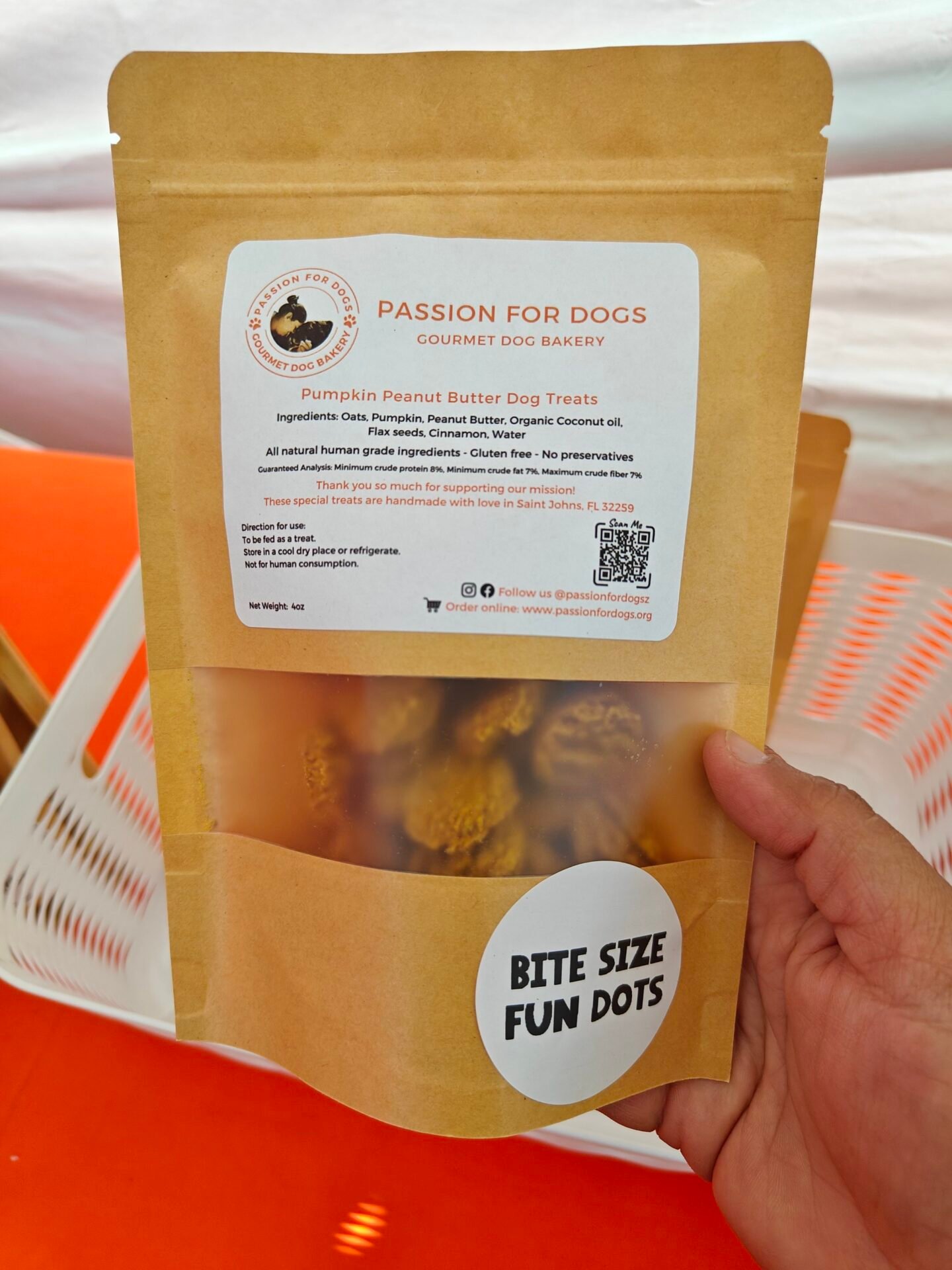 Pumpkin Peanut Butter Dog Treats - Image 5