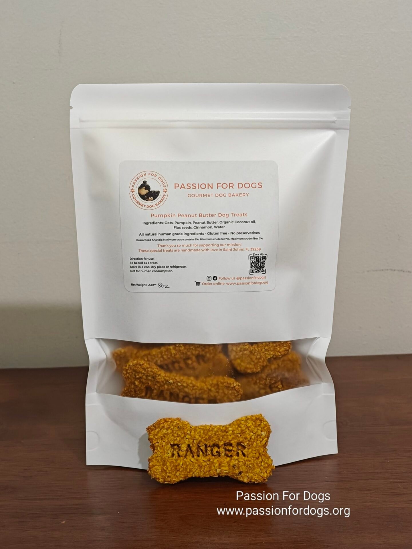 Pumpkin Peanut Butter Dog Treats - Image 8