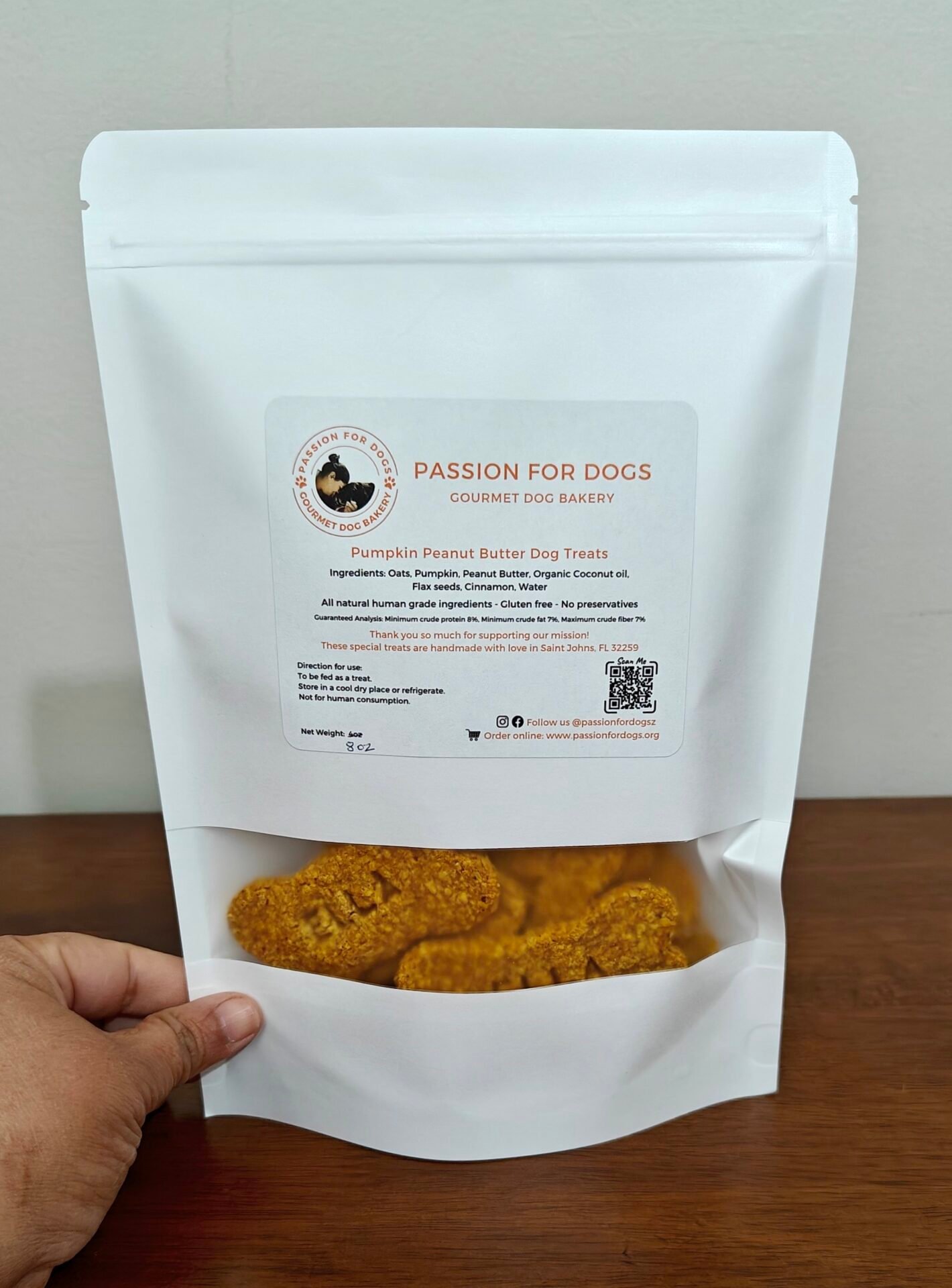 Pumpkin Peanut Butter Dog Treats - Image 7