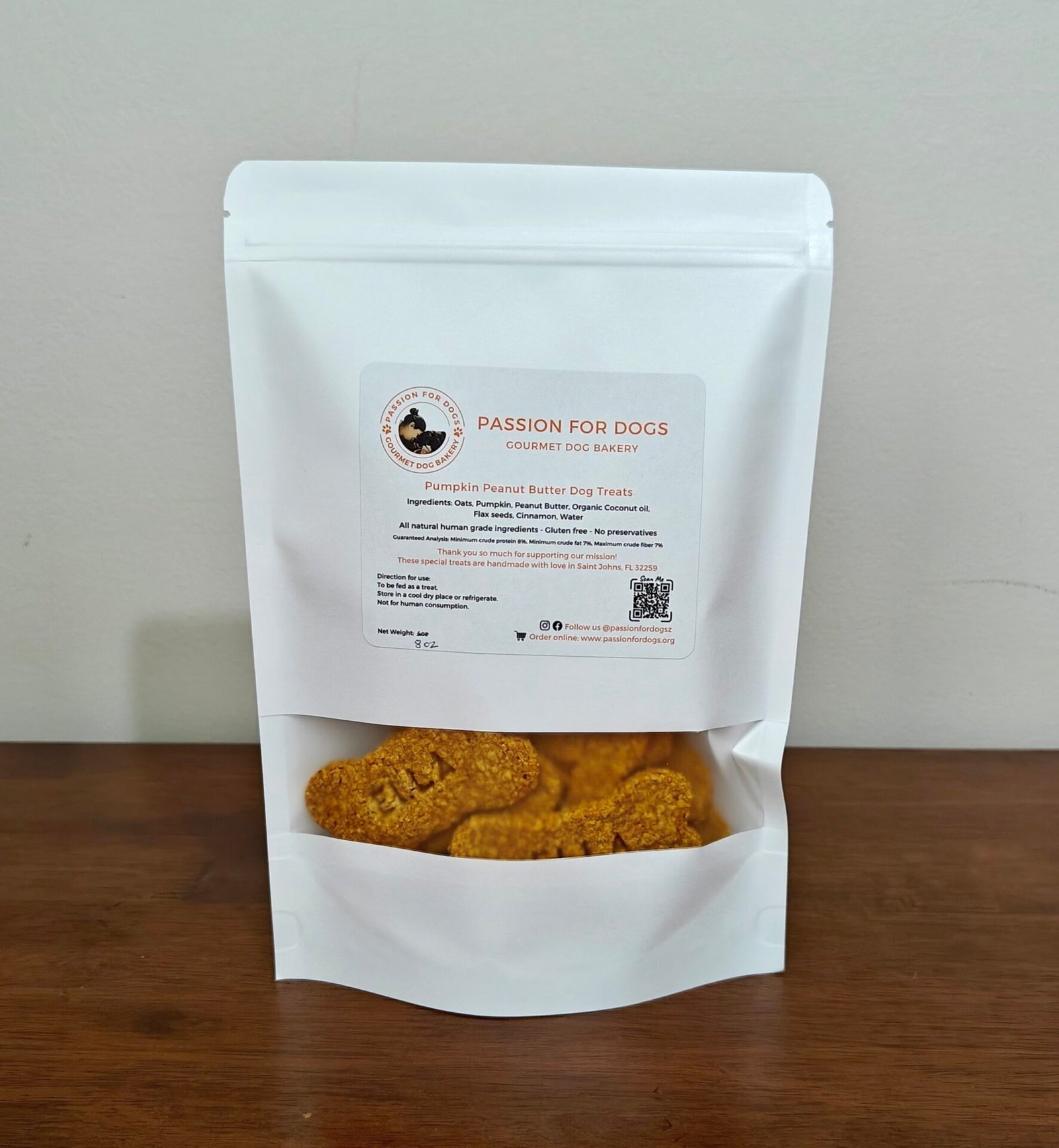 Pumpkin Peanut Butter Dog Treats - Image 6